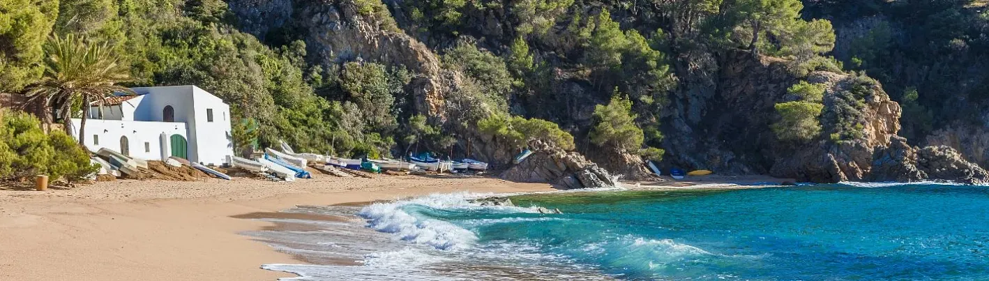Hidden coves in and around Lloret de Mar