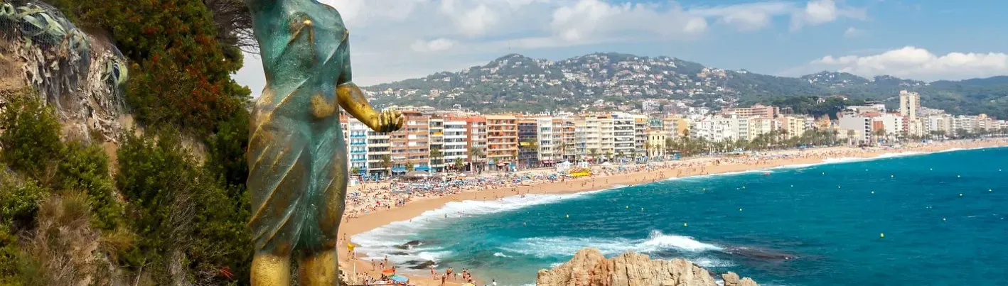 Mirador de la Dona Marinera a Lloret de Mar