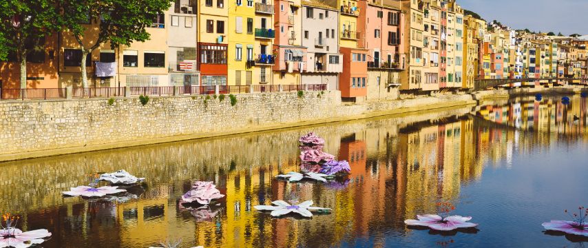 fleurs onyar river temps de flors girona