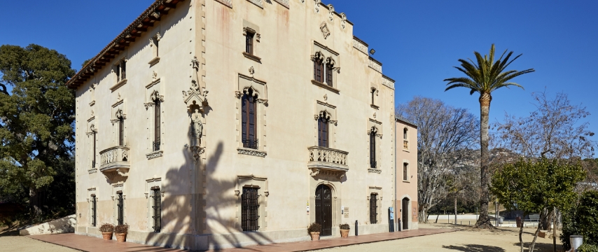 façana exterior museu can saragossa lloret de mar