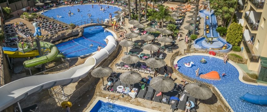 aquasplash aquatic park hotel rosamar garden resort lloret de mar