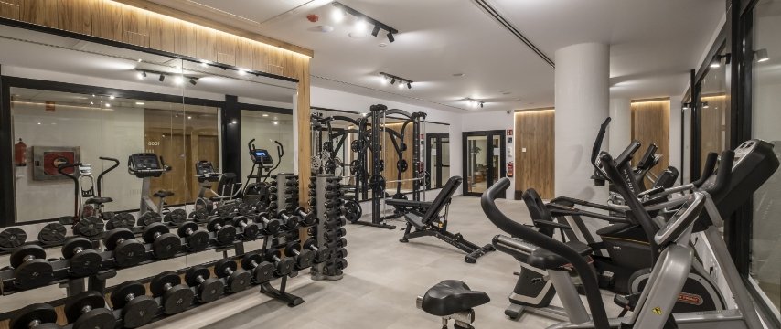 fitnessstudio hotel rosamar & spa lloret de mar