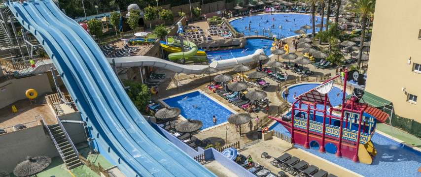 Parque acuático Hotel Rosamar Garden Resort Lloret de Mar