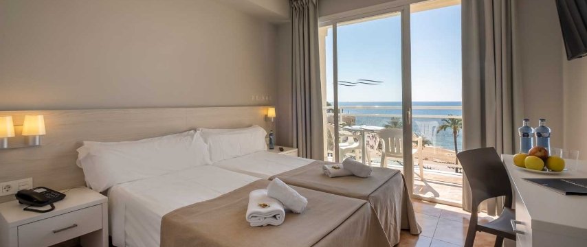 Camera doppia con vista mare Hotel Rosamar Es Blau Lloret de Mar